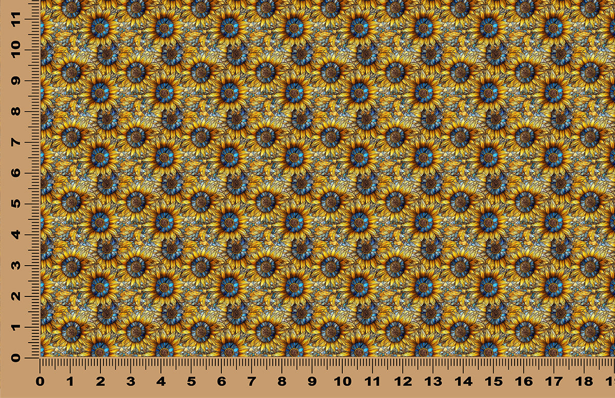DecoCraft - Stained Glass - Flowers - Sunflowers II