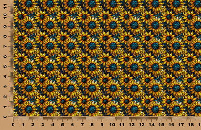 DecoCraft - Stained Glass - Flowers - Sunflowers IV