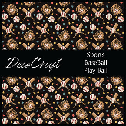 DecoCraft - Sports - Baseball - Let's Play Ball
