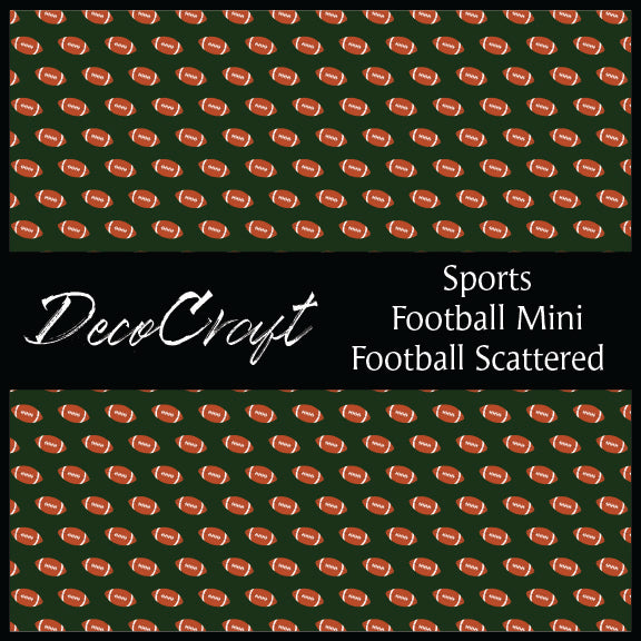 DecoCraft - Sports - Football - Mini Football Scattered