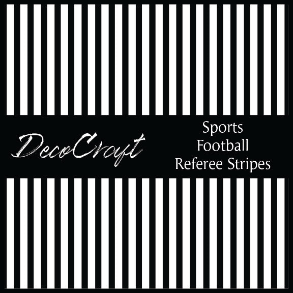 DecoCraft - Sports - Football - Referee Stripe