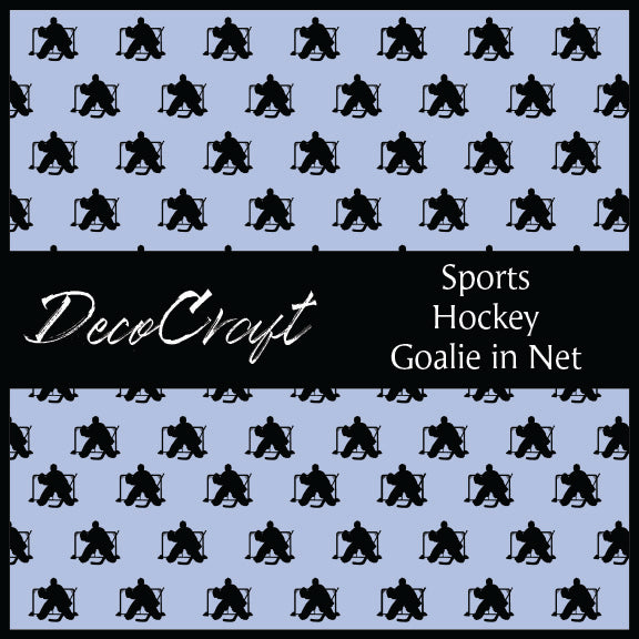 DecoCraft - Sports - Hockey - Goalie in Net