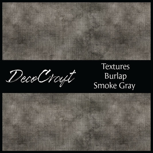 DecoCraft - Textures - Burlap - Smoke Gray