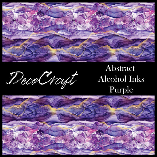 DecoCraft - Abstract - Alcohol Inks - Purple