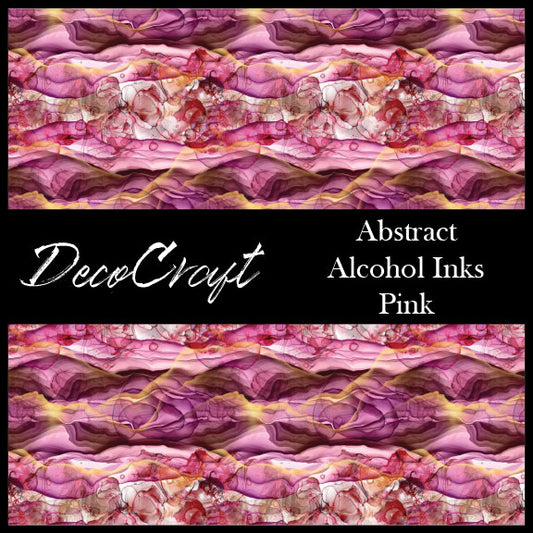 DecoCraft - Abstract - Alcohol Inks - Pink