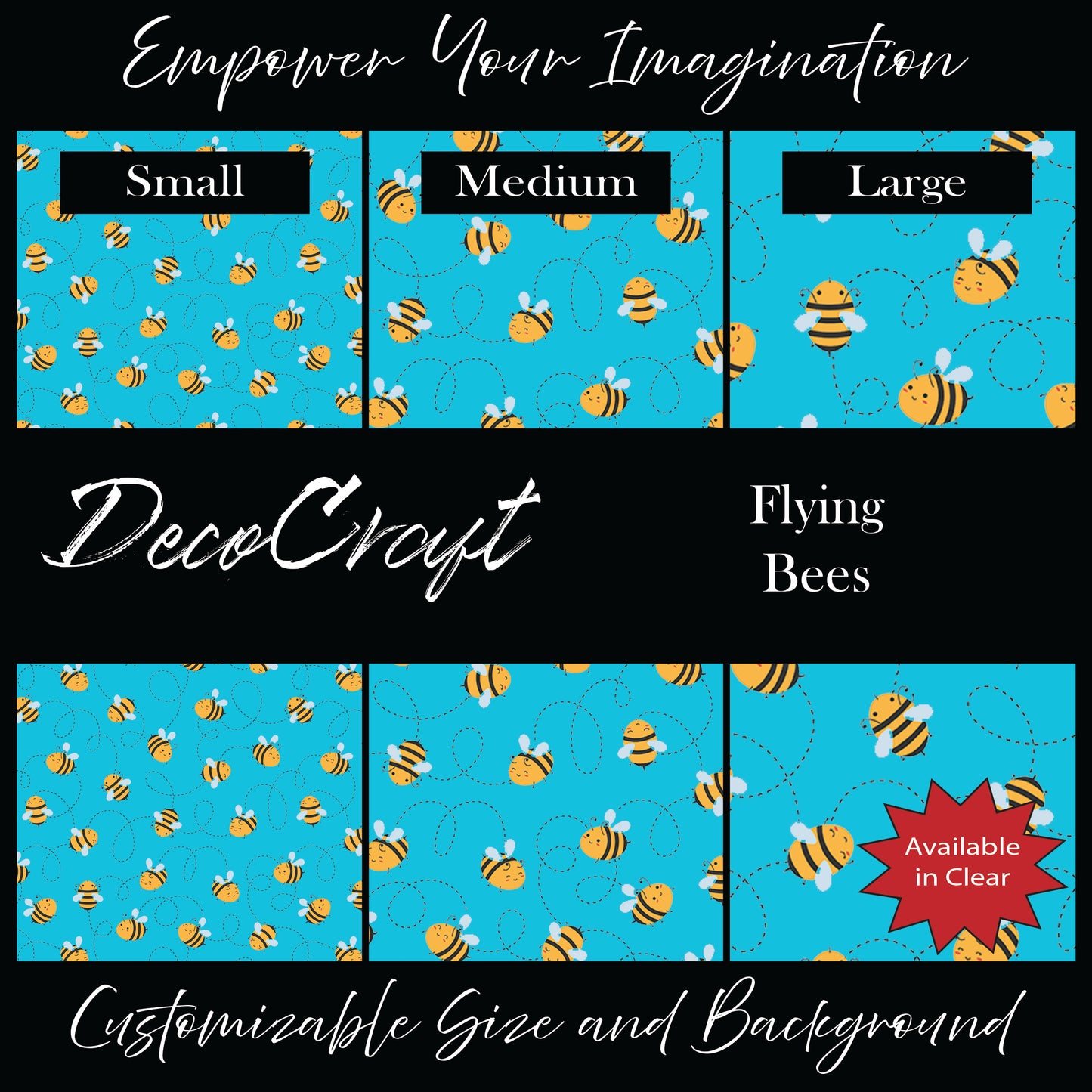 DecoCraft - Animals, Bugs, & Birds - Flying Bees