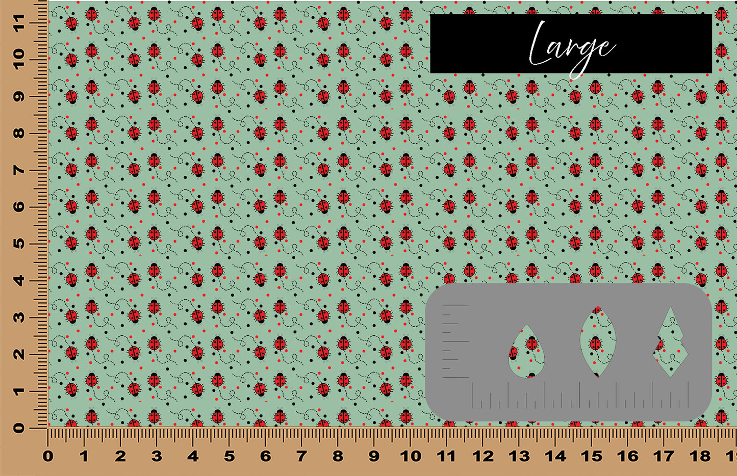 DecoCraft - Animals, Bugs, & Birds - Ladybugs and Dots