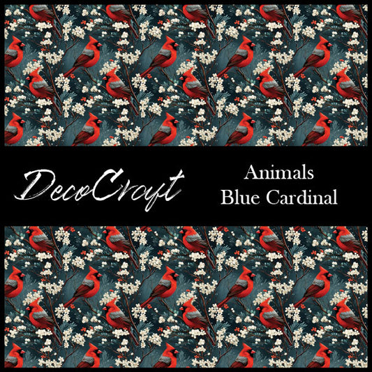 DecoCraft - Animals, Bugs, & Birds - Blue Cardinal