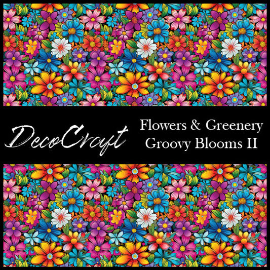 DecoCraft - Flowers & Greenery - Groovy Blooms II