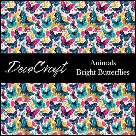 DecoCraft - Animals, Bugs, & Birds - Bright Butterflies