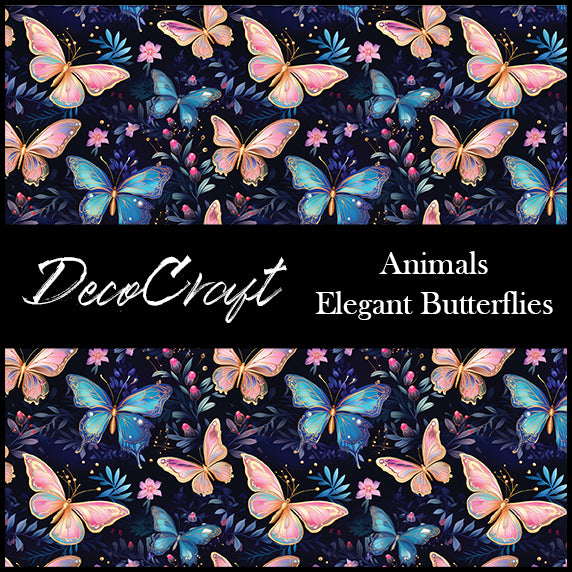 DecoCraft - Animals, Bugs, & Birds - Elegant Butterflies