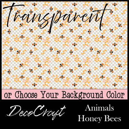DecoCraft - Transparent - Animals, Bugs, & Birds - Honey Bees
