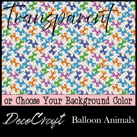 DecoCraft - Transparent - Animals, Bugs, & Birds - Balloon Animals