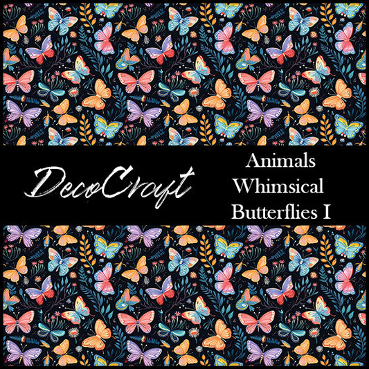 DecoCraft - Animals, Bugs, & Birds - Whimsical Butterflies I