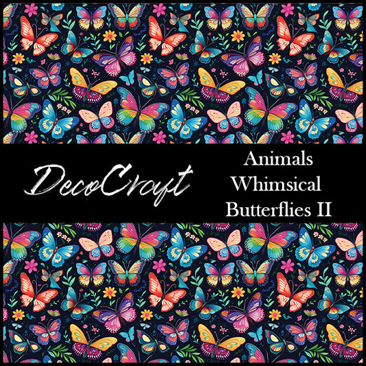 DecoCraft - Animals, Bugs, & Birds - Whimsical Butterflies II