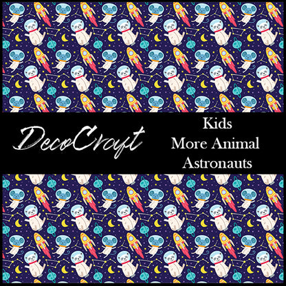 DecoCraft - Kids - More Animal Astronauts