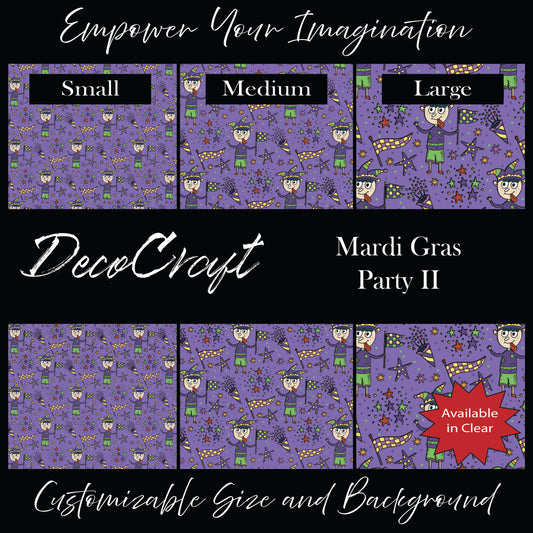 DecoCraft - Mardi Gras - Party II