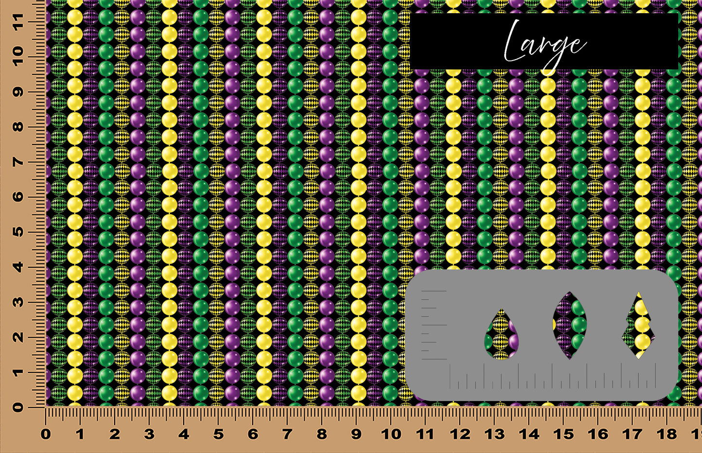 DecoCraft - Mardi Gras - Party Beads