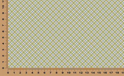 DecoCraft - Plaid - Easter Spring - Pastel Green