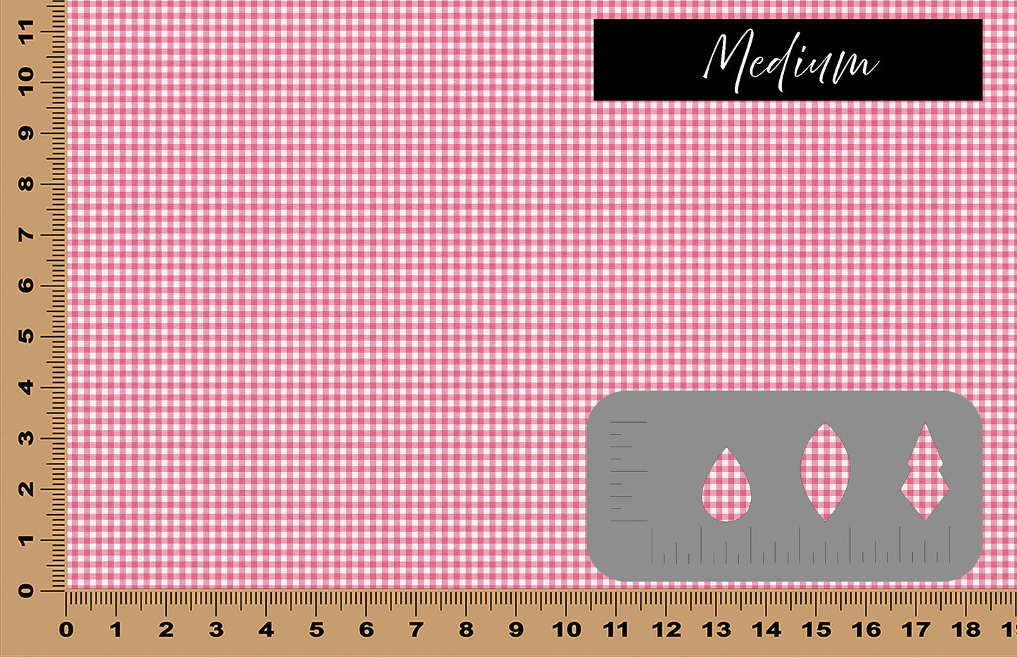 DecoCraft - Plaid - Easter Spring - Pink Gingham