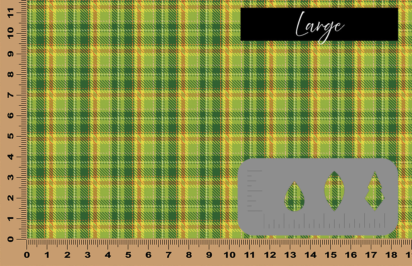 DecoCraft - Plaid - St. Patrick's Day - Tartan Plaid