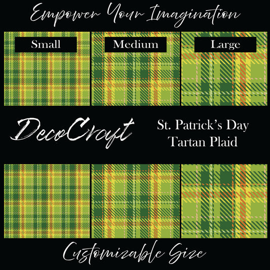 DecoCraft - Plaid - St. Patrick's Day - Tartan Plaid