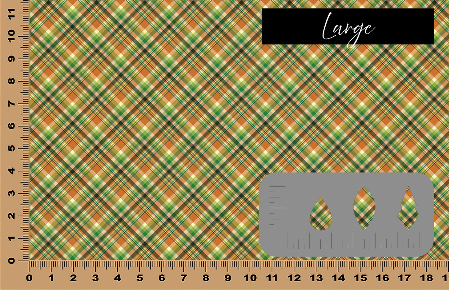 DecoCraft - Plaid - St. Patrick's Day - Tartan Plaid II