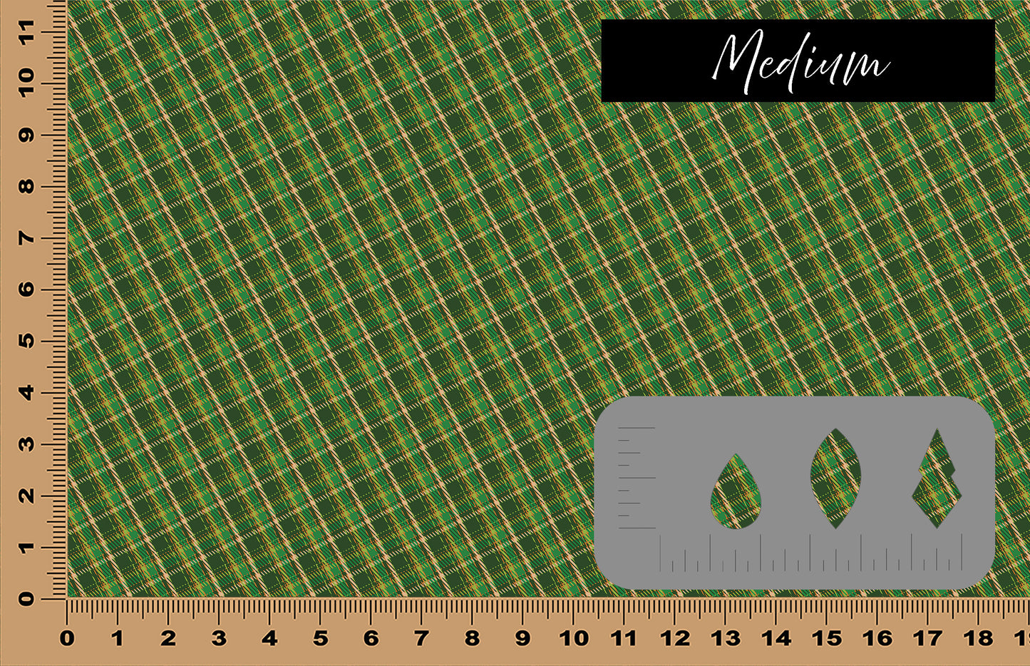 DecoCraft - Plaid - St. Patrick's Day - Tartan Plaid III