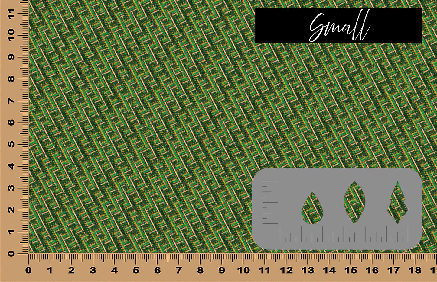 DecoCraft - Plaid - St. Patrick's Day - Tartan Plaid III