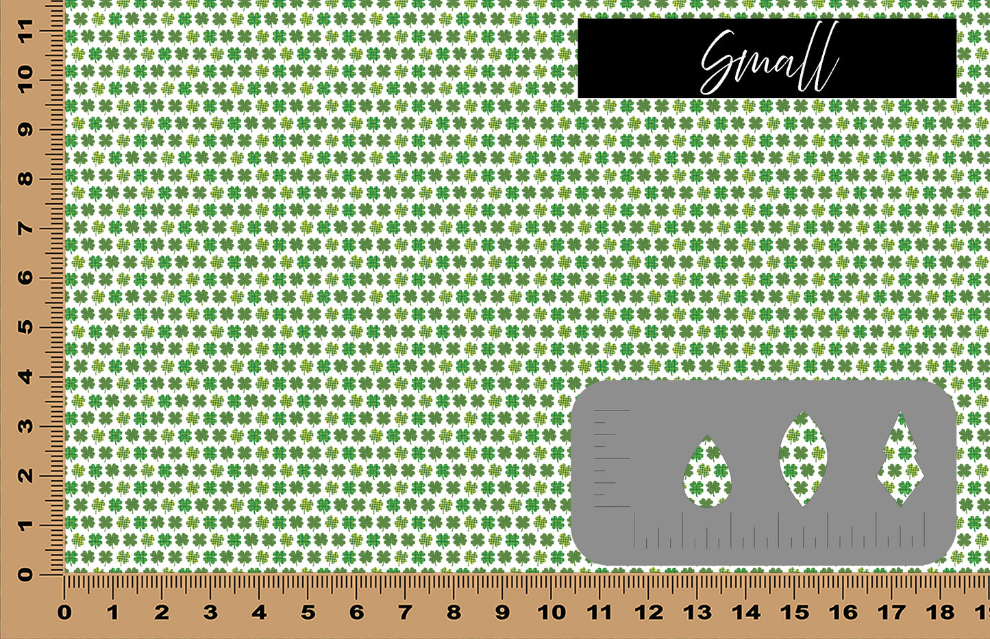 DecoCraft - St. Patrick's Day - Plaid Shamrocks