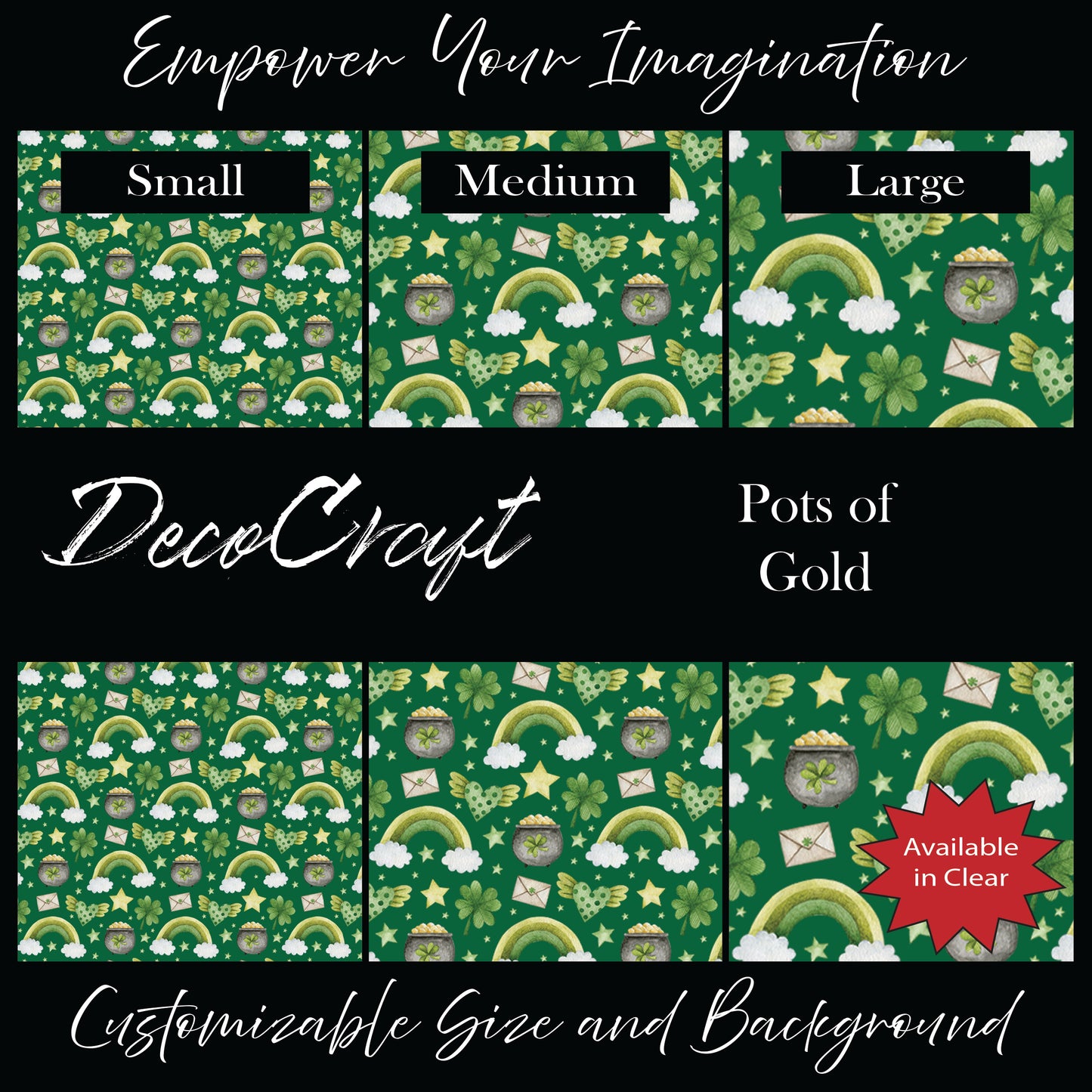 DecoCraft - St. Patrick's Day - Pots of Gold