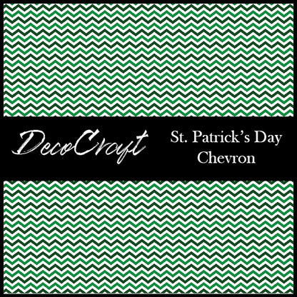 DecoCraft - St. Patrick's Day - Chevron
