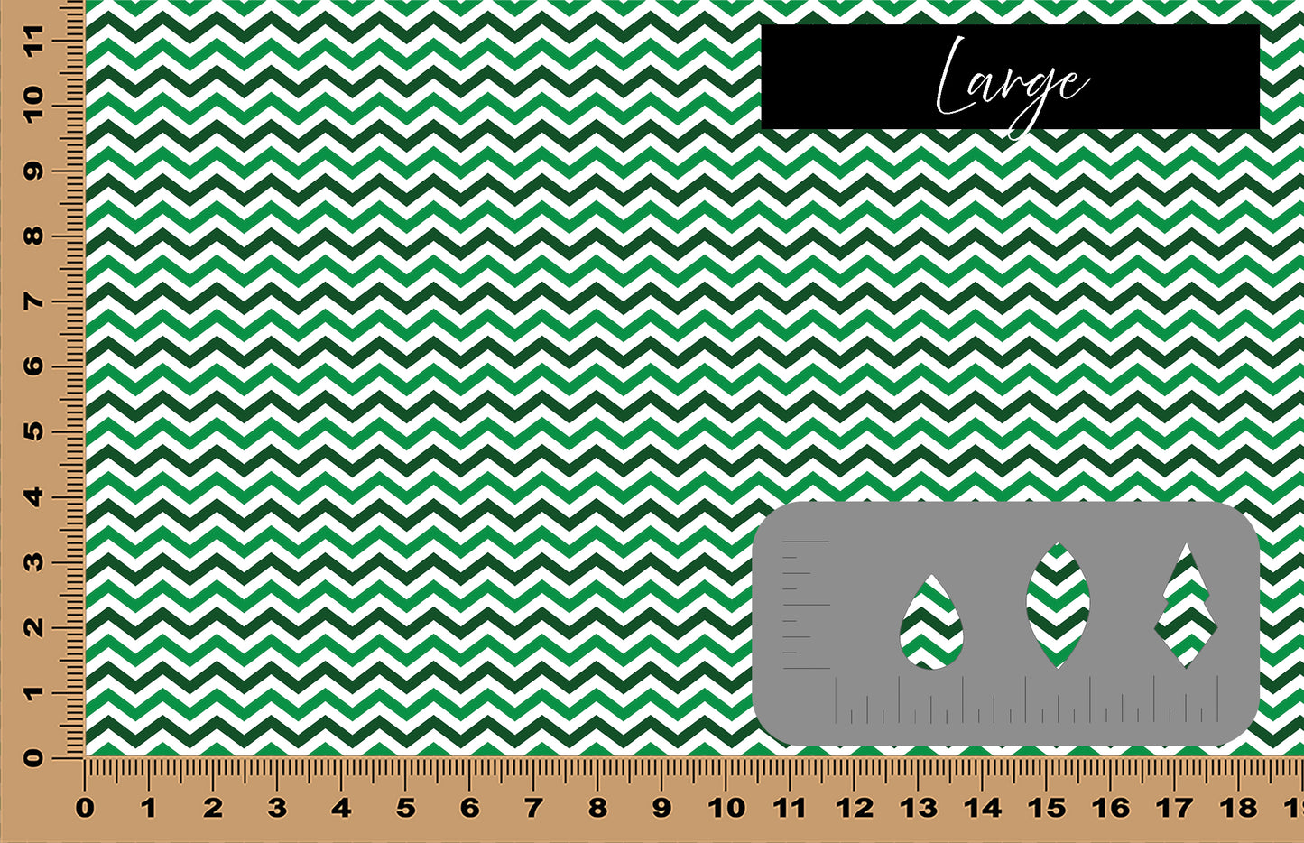 DecoCraft - St. Patrick's Day - Chevron