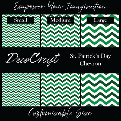 DecoCraft - St. Patrick's Day - Chevron