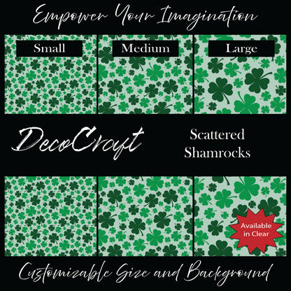 DecoCraft - St. Patrick's Day - Scattered Shamrocks