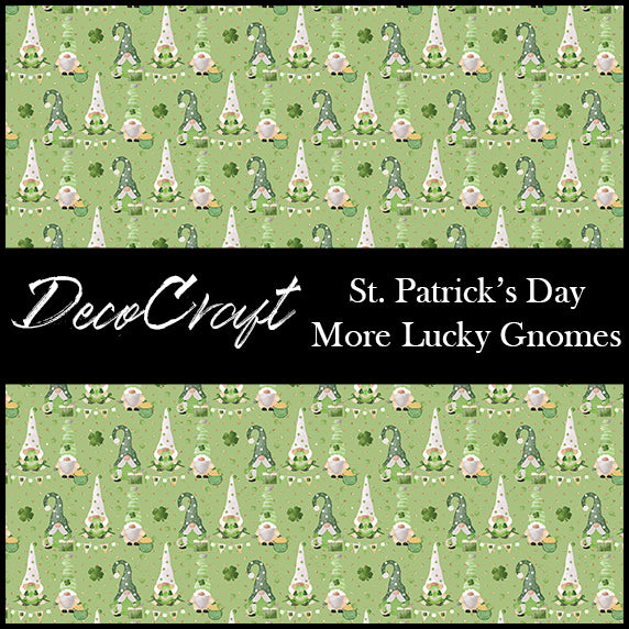 DecoCraft - St. Patrick's Day - More Lucky Gnomes