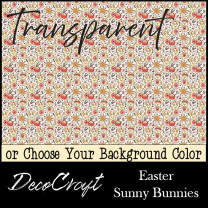 DecoCraft - Transparent - Spring & Easter - Sunny Bunnies