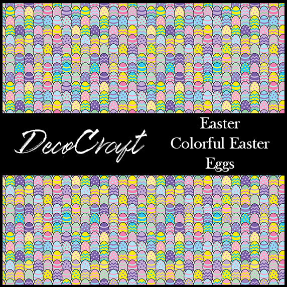 DecoCraft - Spring/Easter - Colorful Easter Eggs