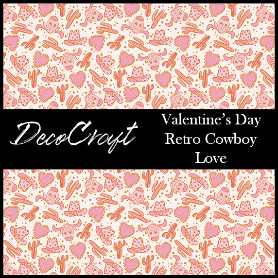 DecoCraft - Valentine's Day - Retro Cowboy Love