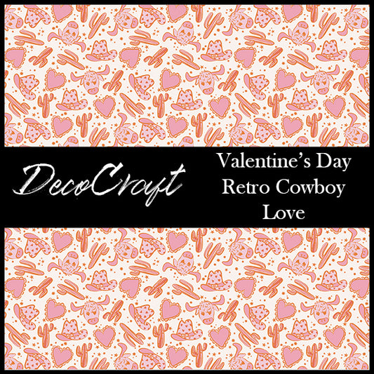 DecoCraft - Valentine's Day - Retro Cowboy Love