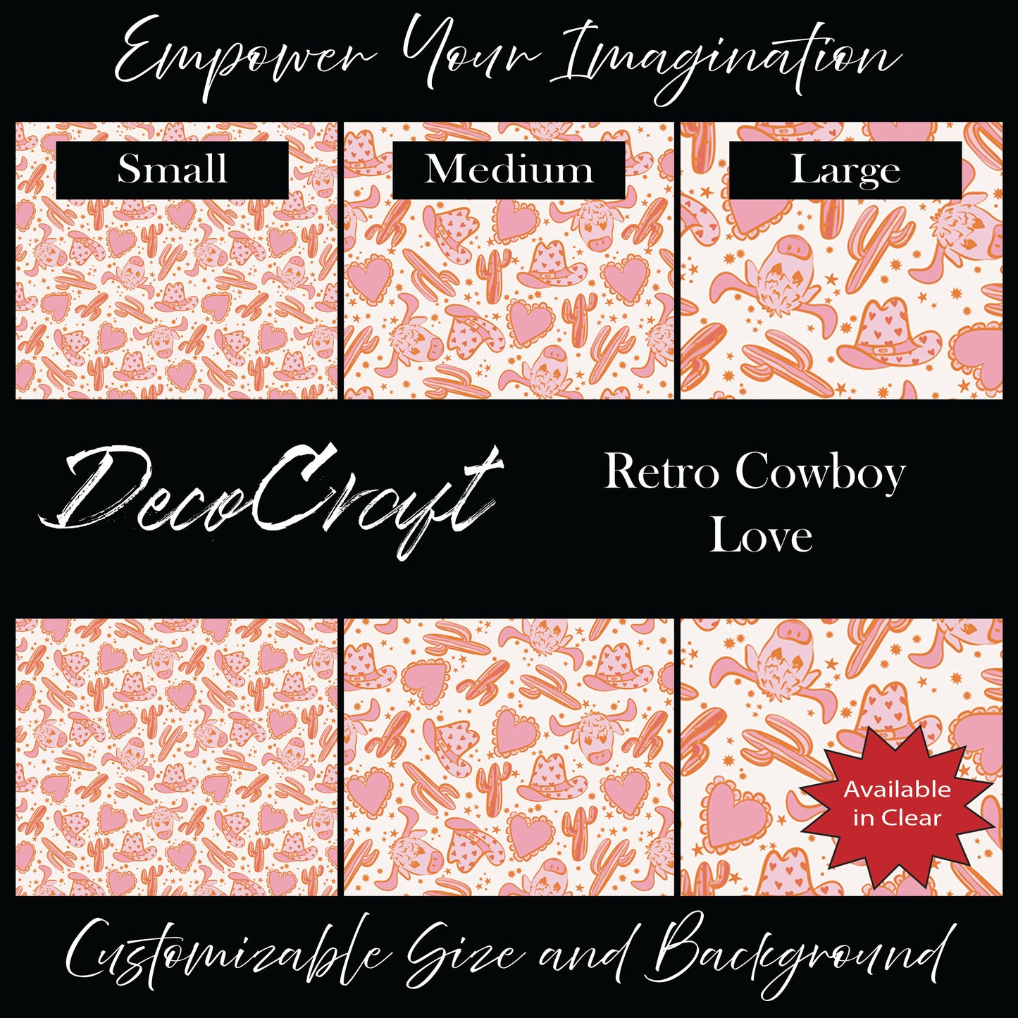 DecoCraft - Valentine's Day - Retro Cowboy Love