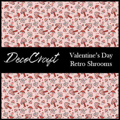 DecoCraft - Valentine's Day - Retro Shrooms