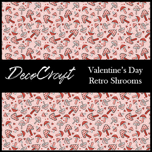 DecoCraft - Valentine's Day - Retro Shrooms