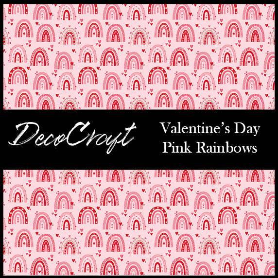 DecoCraft - Valentine's Day - Pink Rainbows