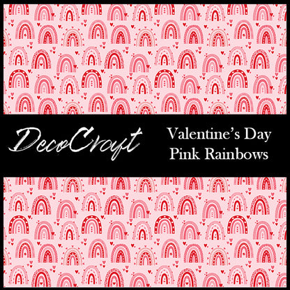 DecoCraft - Valentine's Day - Pink Rainbows