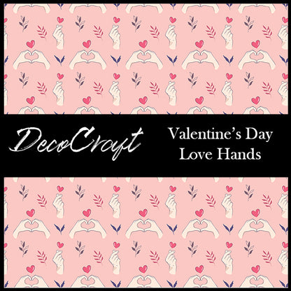 DecoCraft - Valentine's Day - Love Hands
