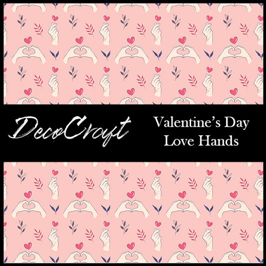 DecoCraft - Valentine's Day - Love Hands