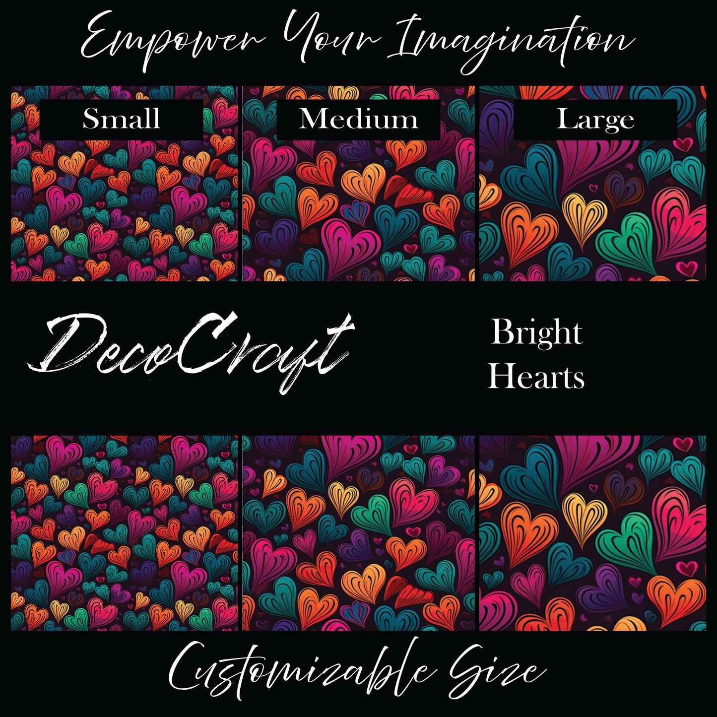 DecoCraft - Valentine's Day - Bright Hearts