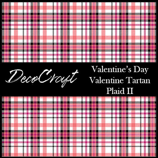 DecoCraft - Plaid - Valentine's Day - Tartan Plaid II