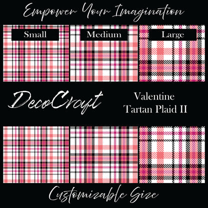 DecoCraft - Plaid - Valentine's Day - Tartan Plaid II